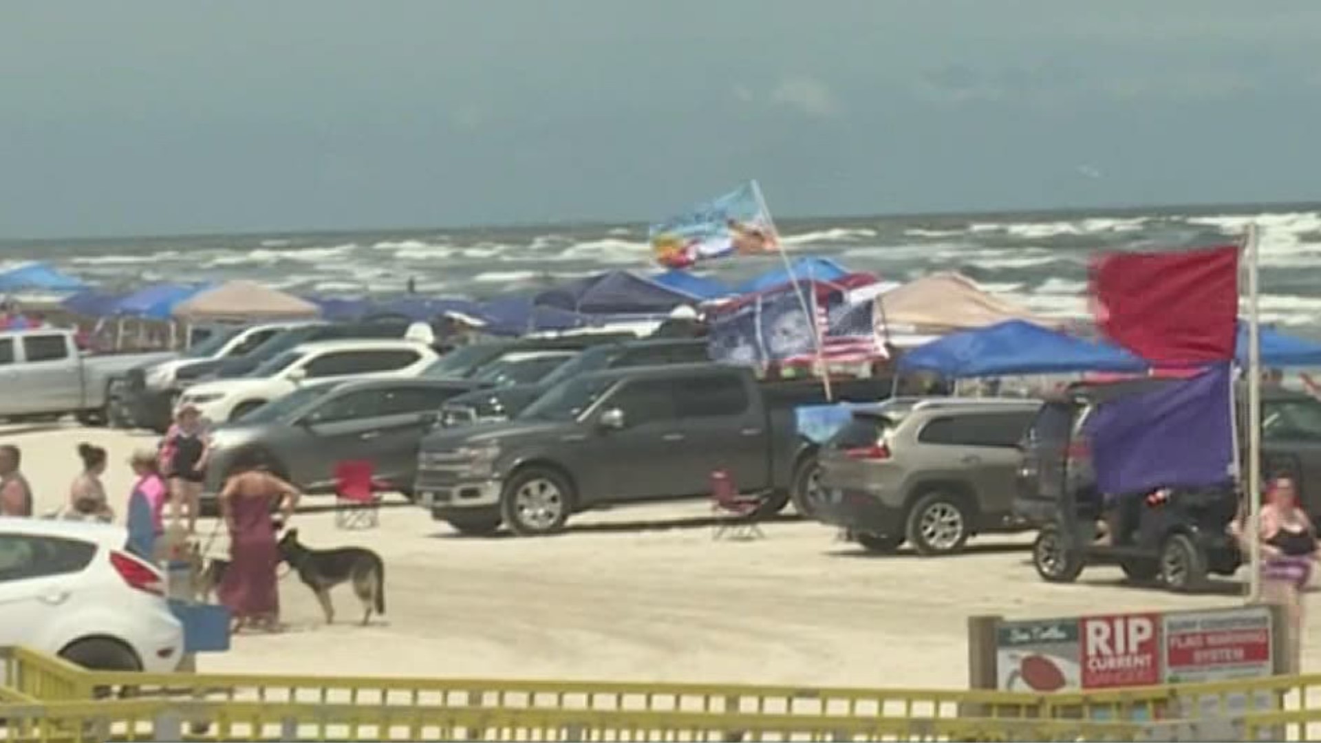 Lifeguards were keeping their eyes on the many people in the water to make sure everyone is safe this holiday.