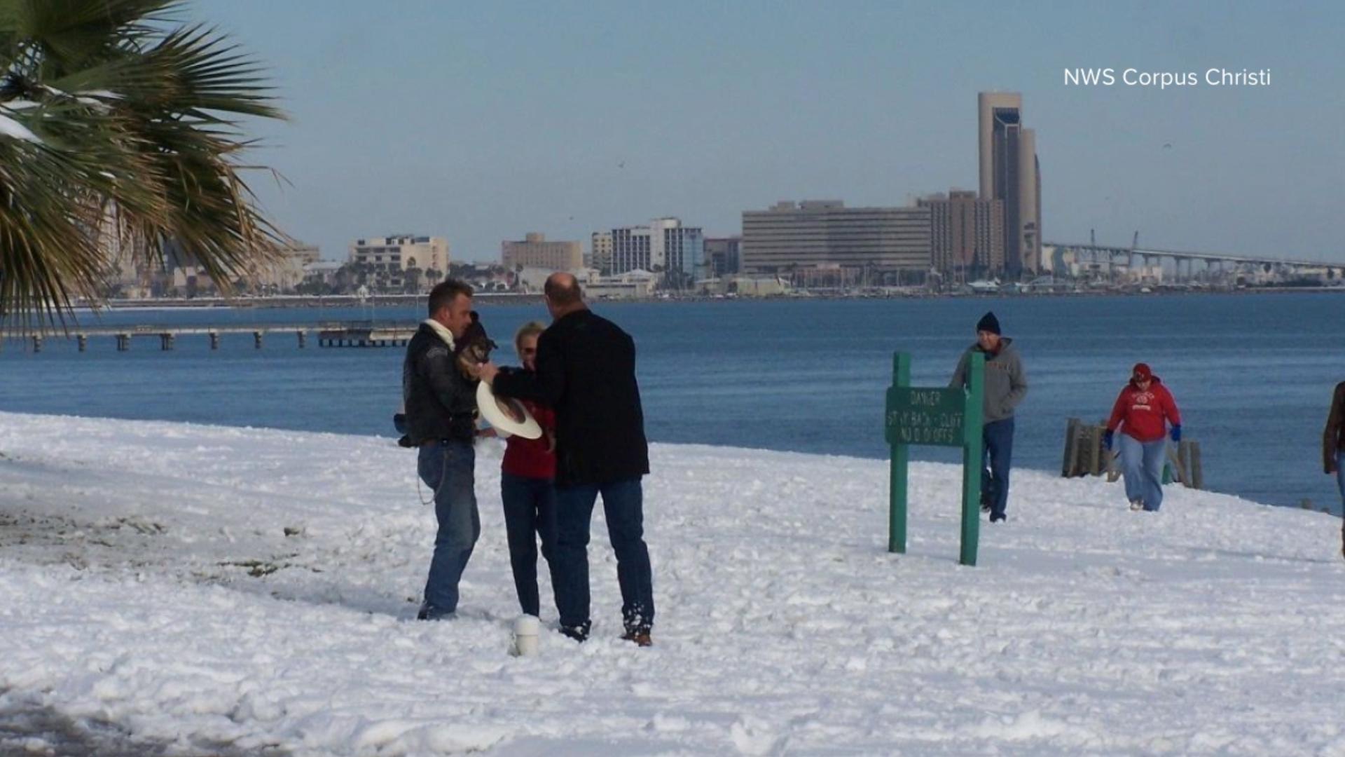 3NEWS spoke with NWS- Corpus Christi meteorologist Cory Mottice about why snow is an uncommon sight in the Coastal Bend during the holidays.