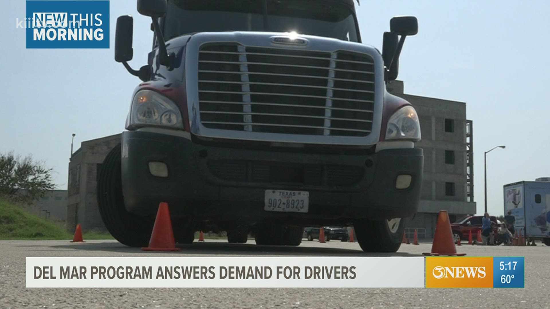 Instructors at the training program said despite the pandemic challenges, they've continued to enroll students and meet the truck-driver demand.