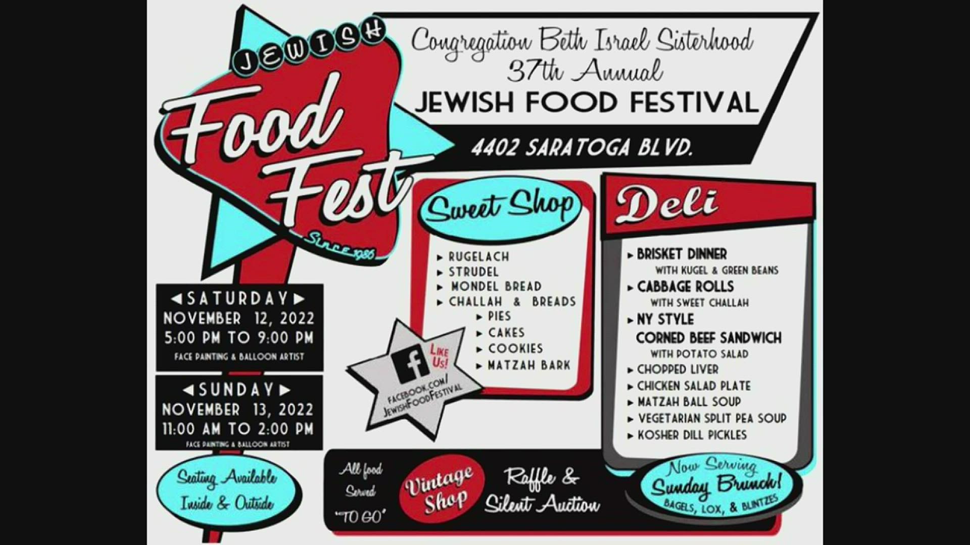 Marcus Lozano dishes on all the good stuff we can expect at this year's 37th Annual Jewish Food Festival, including everything from food to fashion.