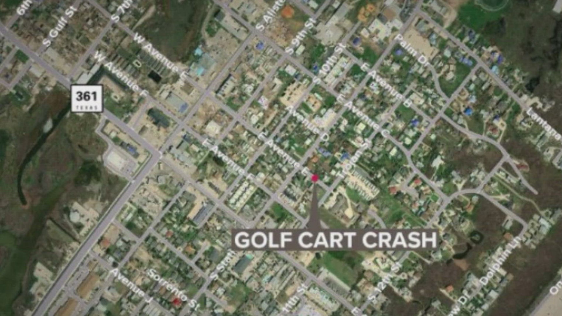 Man arrested after golf cart crash leaving four teens with injuries