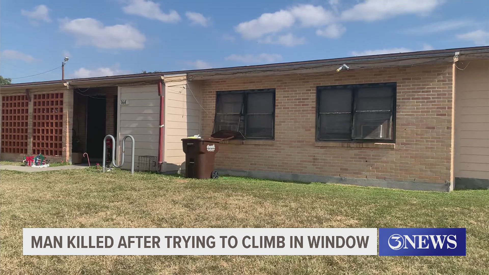 Investigators say 44-year-old Thomas Moore was attempting to climb into the apartment through a window when 38-year-old Desmond Jones opened fire and killed Moore.