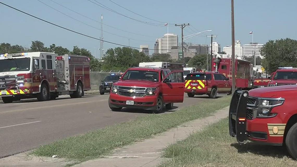 CCFD battles large fire at File Pro warehouse on Lipan Street