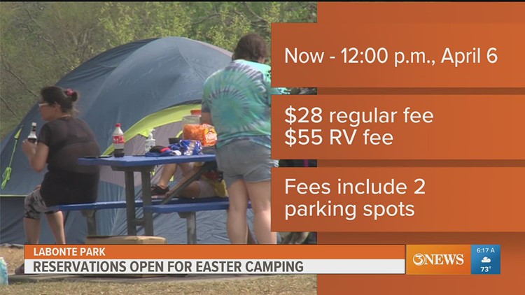 How to secure an Easter holiday camping spot at Labonte Park