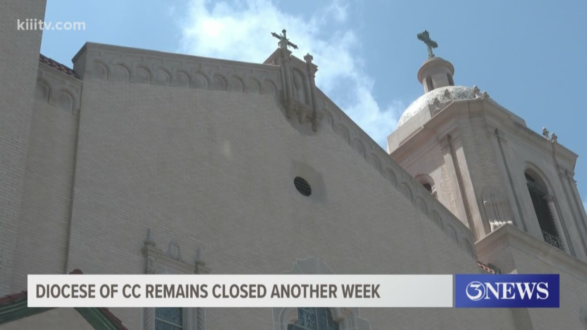 Churches in the Corpus Christi diocese will open their doors on the weekend of May 9.