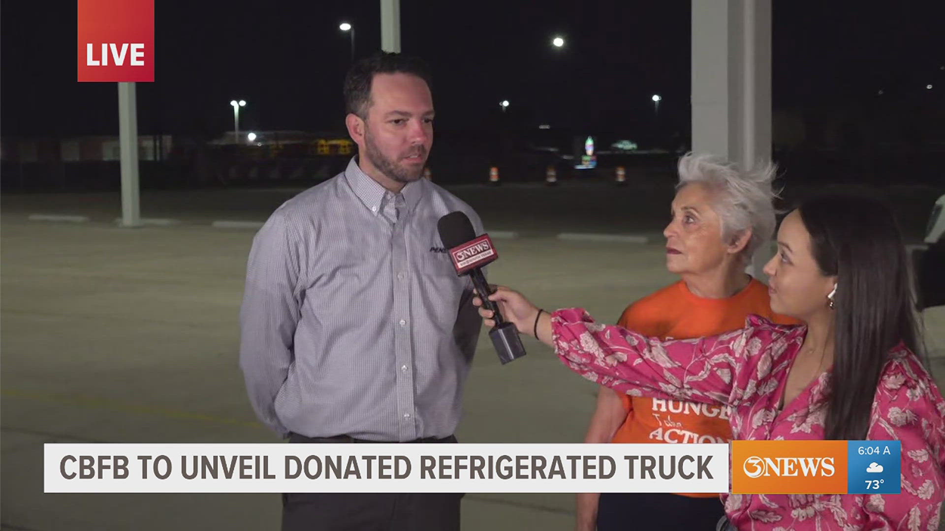 The new refrigerated truck and a $10,000 grant that will help them deliver food to seniors in rural areas across the 11 counties they serve.