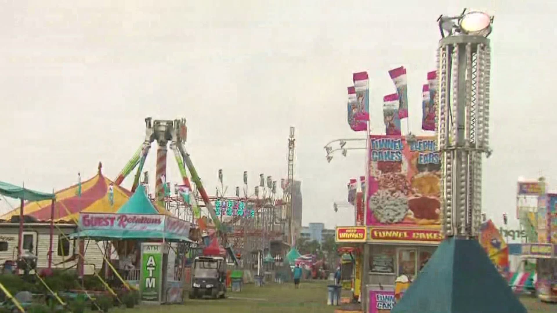 Buc Days celebrations continued in downtown Corpus Christi Thursday as the gates opened for their week-long carnival event.