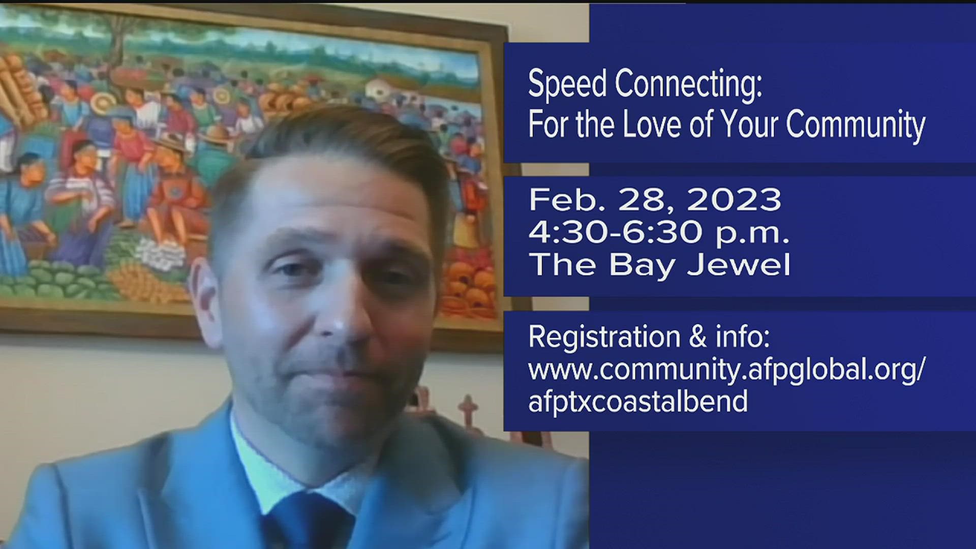 The Assoc. of Fundraising Professionals' Jeff Grandy joined us live to tell local non-profits how they can learn to fundraise at their Speed Connecting event.