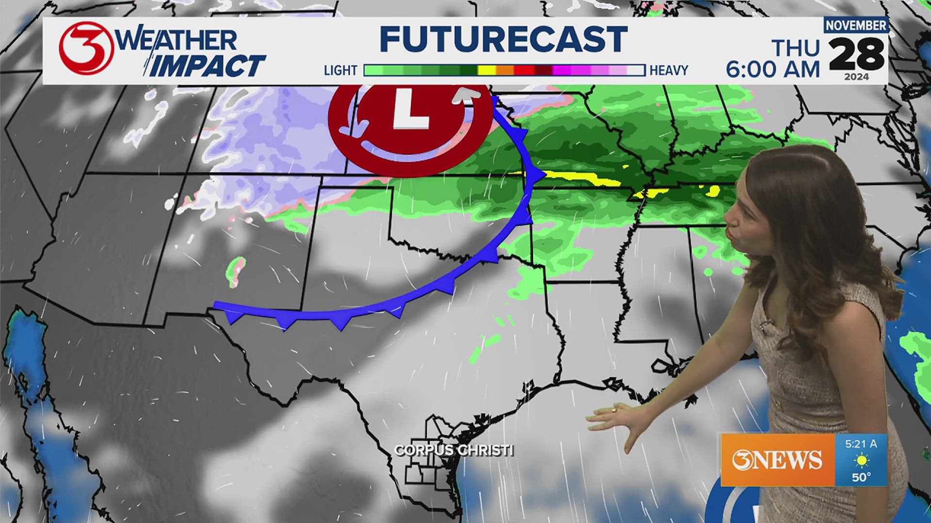 Wondering what your Turkey Day forecast will look like? We might be expecting more humidity as Thanksgiving nears.