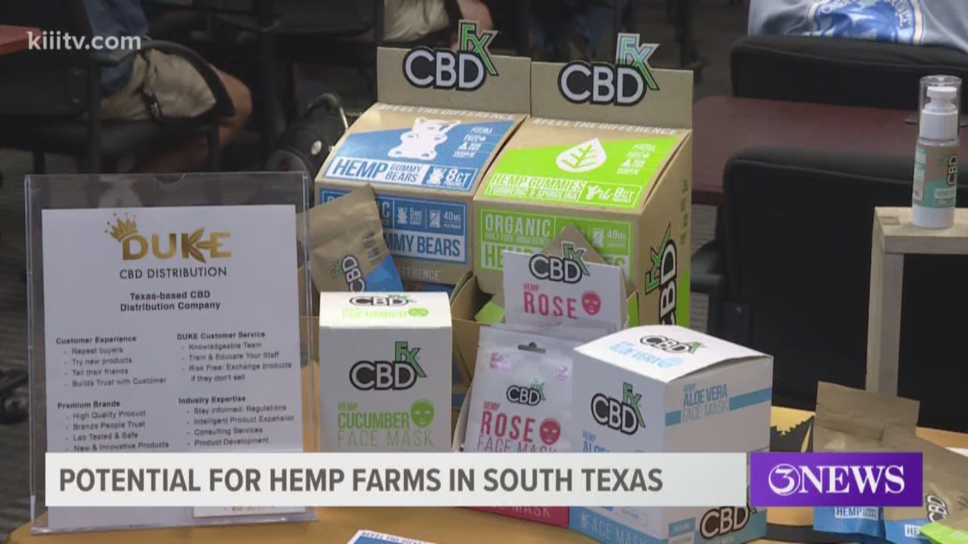 Just weeks after Texas Governor Greg Abbott signed House Bill 1325, farmers gathered in Corpus Christi to learn more about growing hemp for industrial purposes, which was legalized by the bill.