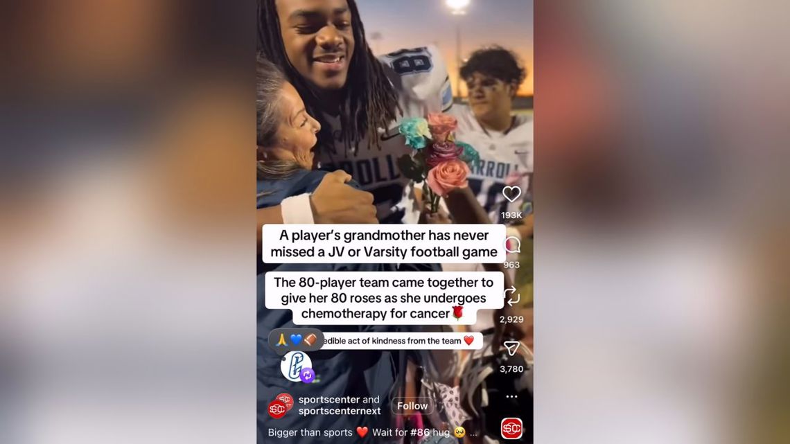 'More than a game' | SportsCenter spotlights South Texas football team's special postgame surprise