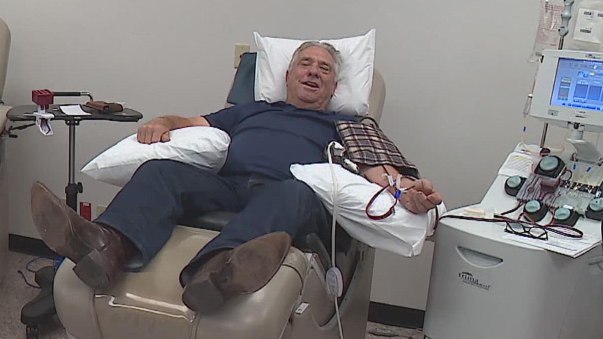 The "Give to Get Away" Blood Drive runs June 1-21. It offers a chance to win a summer getaway by giving the gift of life.