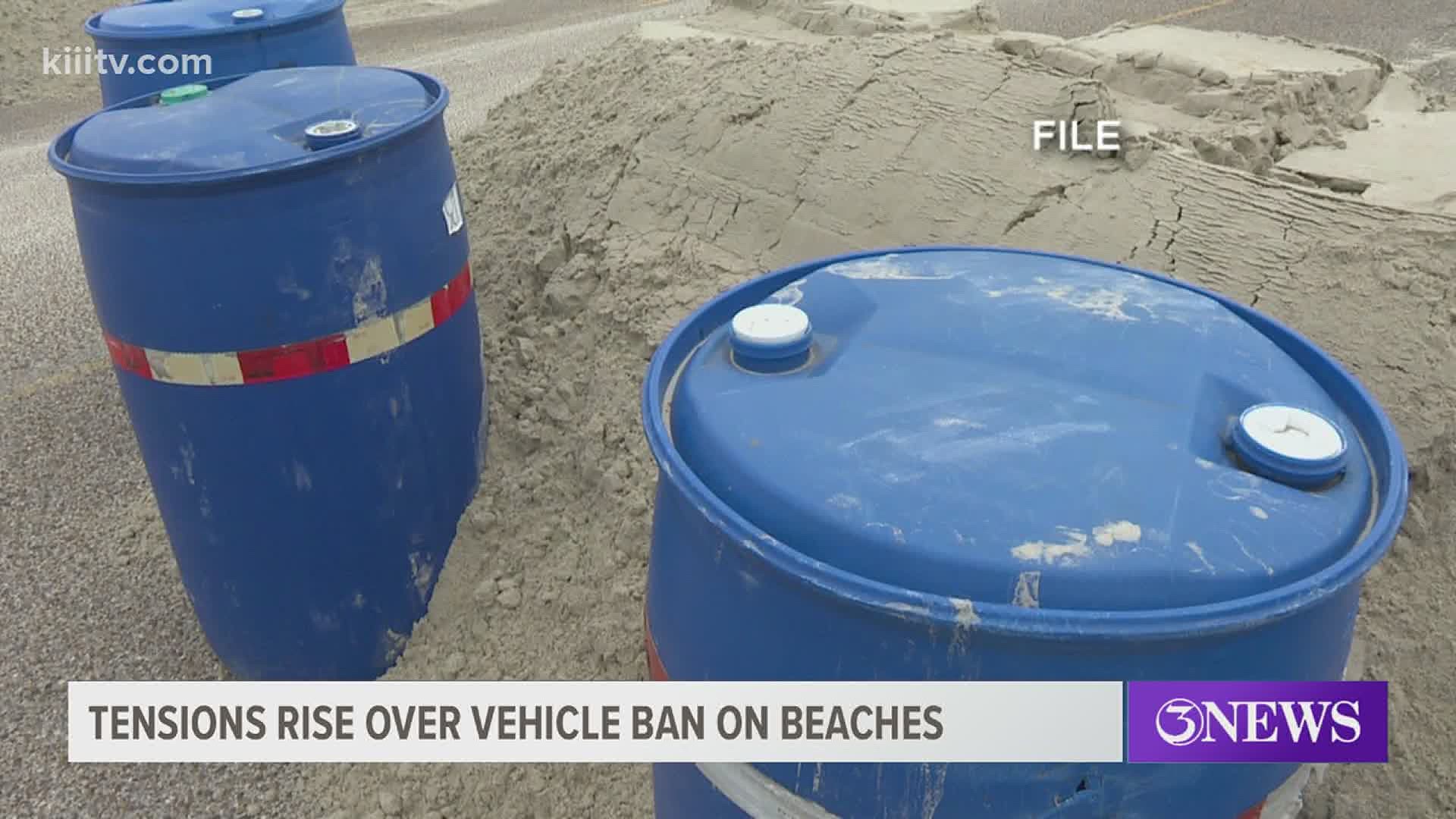 The vehicle restrictions are in place until at least August 17. However, Port Aransas leaders said they could not enforce the ban.