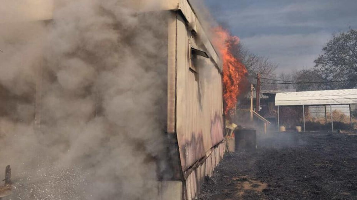 Large fire near Mathis | kiiitv.com - Vimarsana News