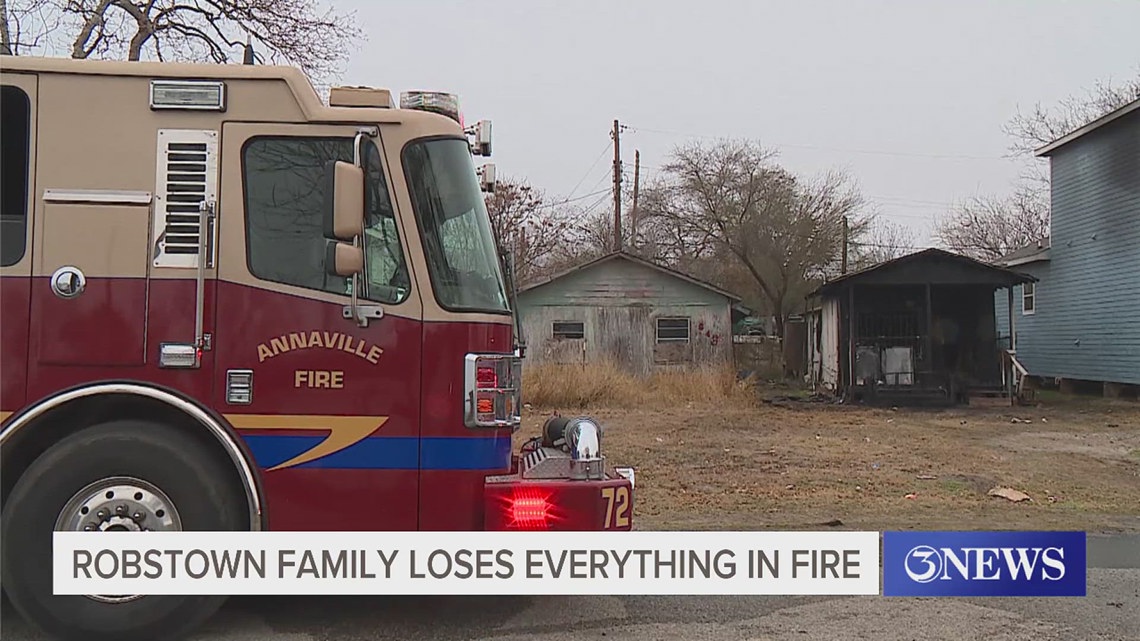 Family loses everything after a house fire in Robstown | kiiitv.com