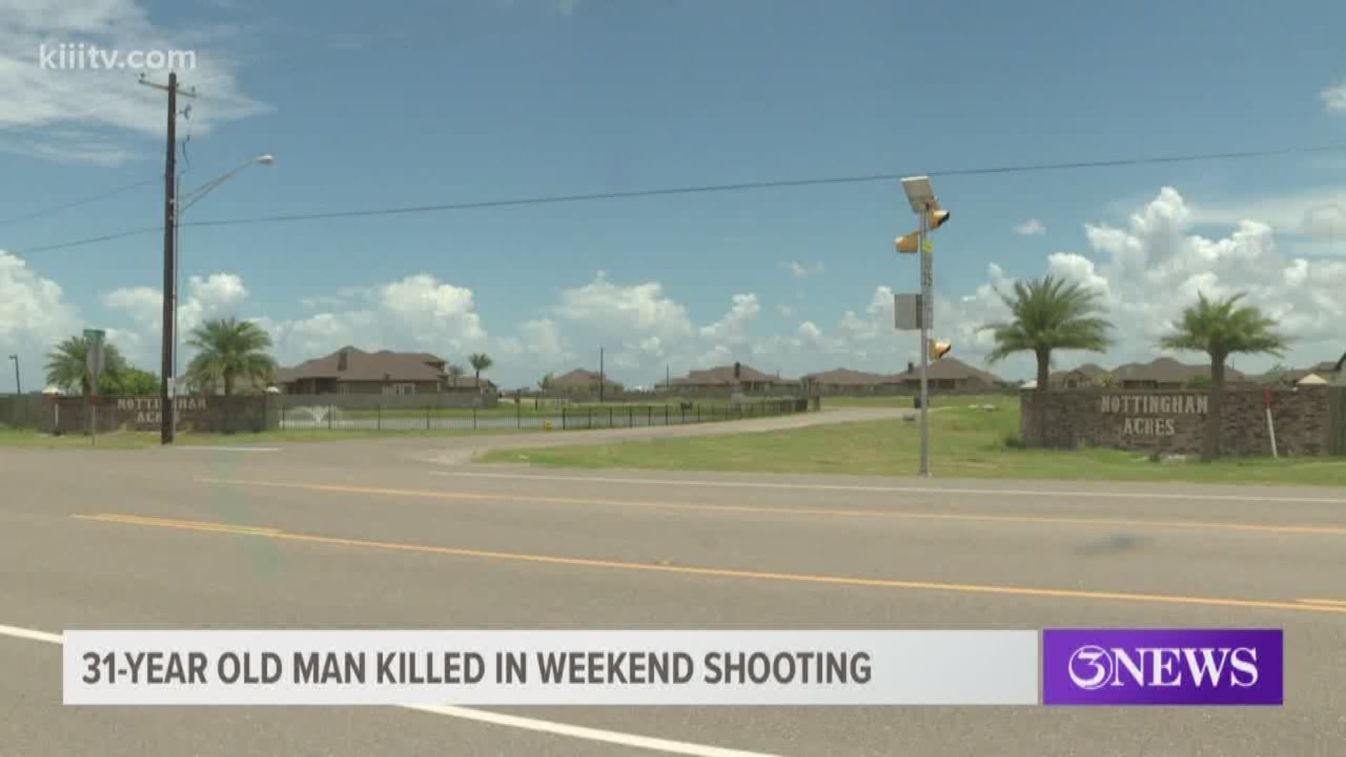 Because the shooting took place outside Corpus Christi city limits, the Nueces County Sheriff's Office is reportedly handling the investigation.