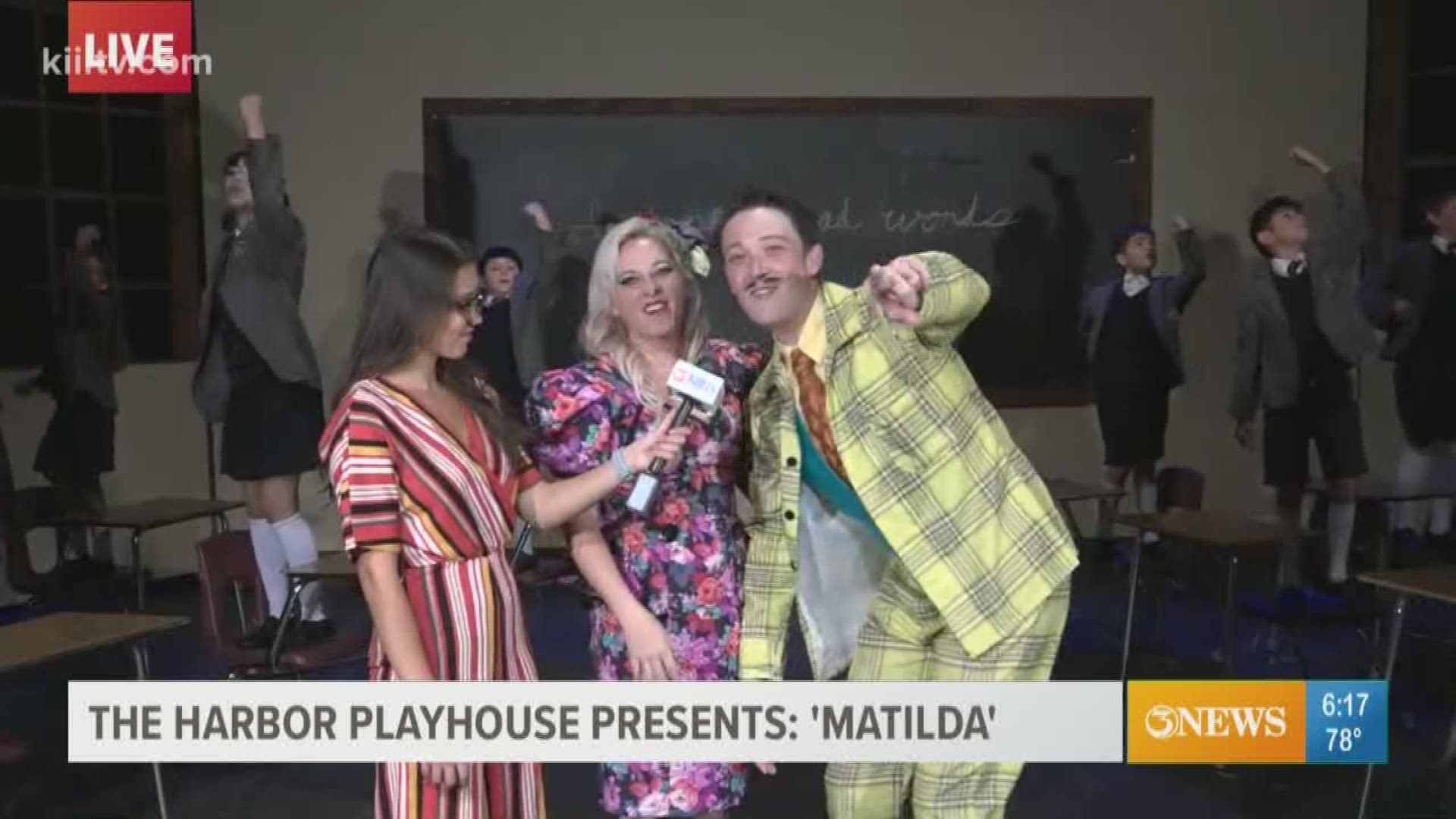 Mr. and Mrs. Wormwood caught up with Three News Reporter Ashley Gonzalez