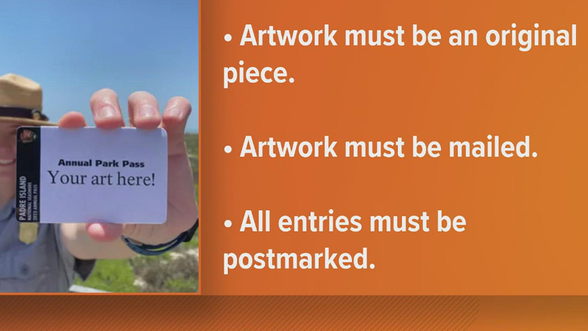 The annual Padre Island National Seashore youth art contest is now accepting submissions until August 31. The contest is open to fifth graders only.