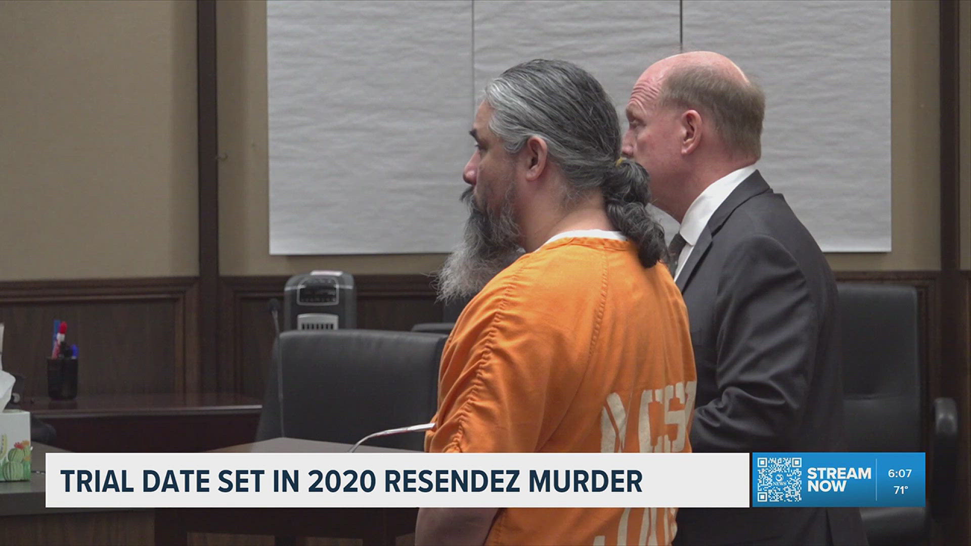 Trial date set in 2020 Resendez murder | kiiitv.com