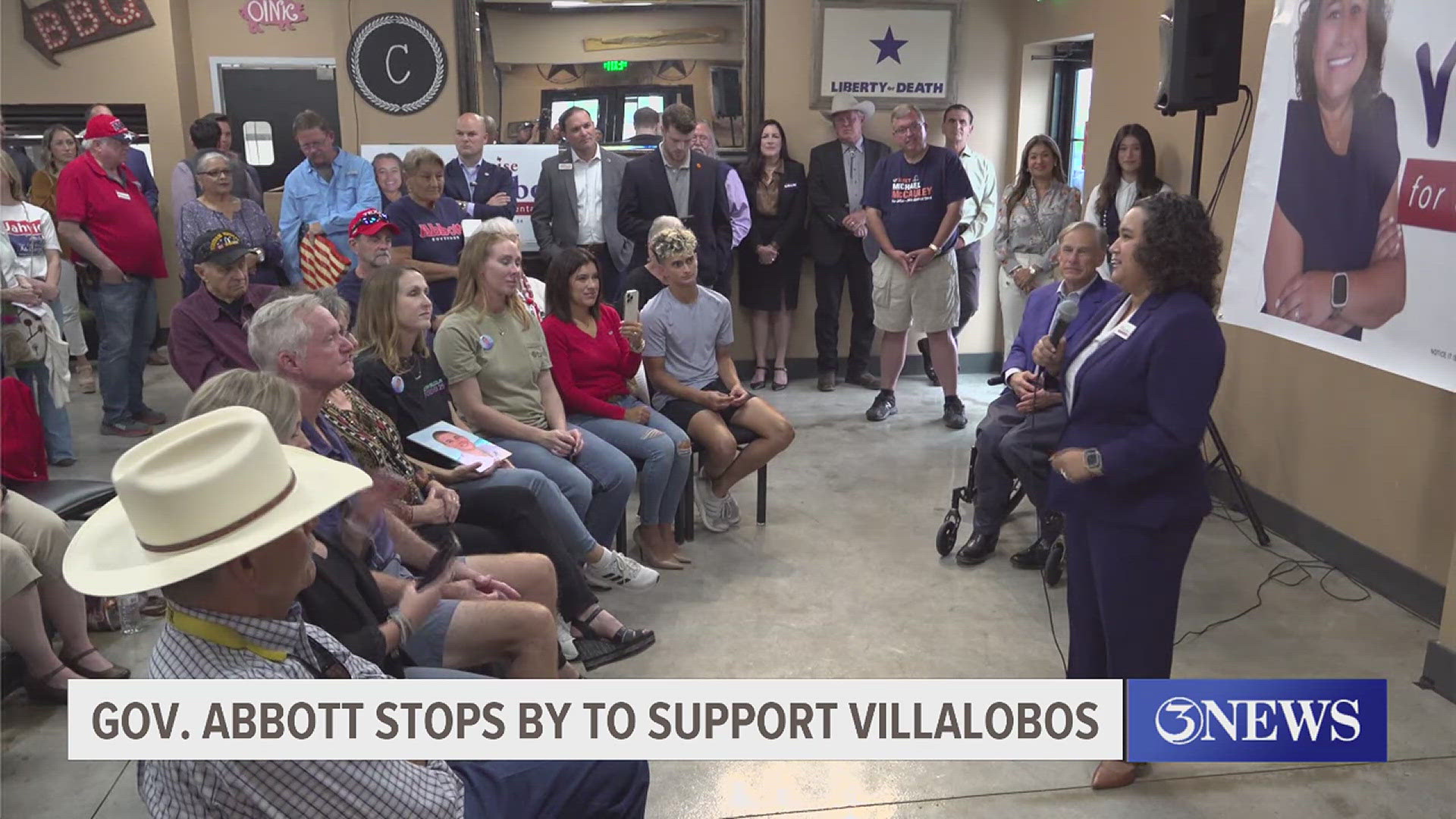 Republican candidate Denise Villalobos is running for District 34 State Representative against Democratic candidate Solomon Ortiz Jr.