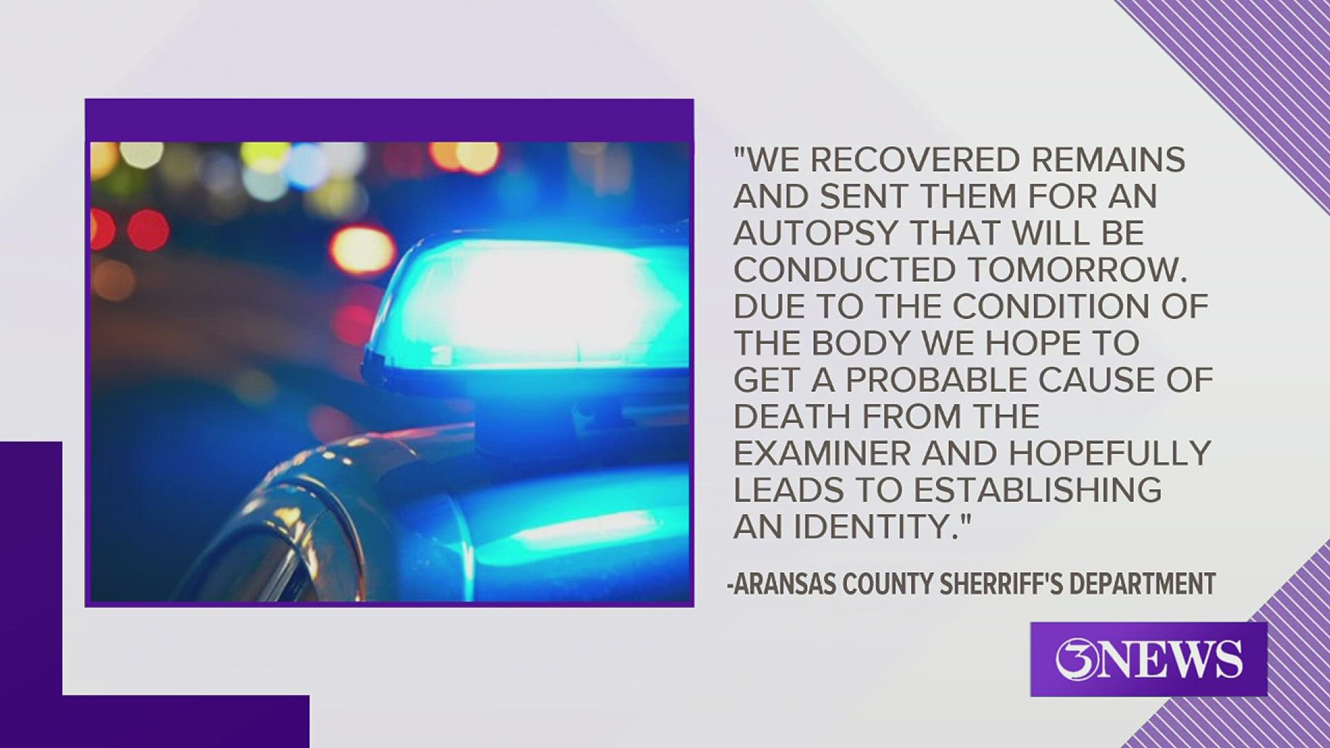 The department said their hope is to find probable cause of death from an examiner and any evidence that will help lead them in finding an identification.