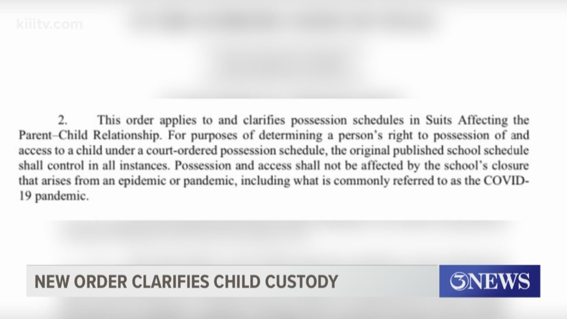 custody order