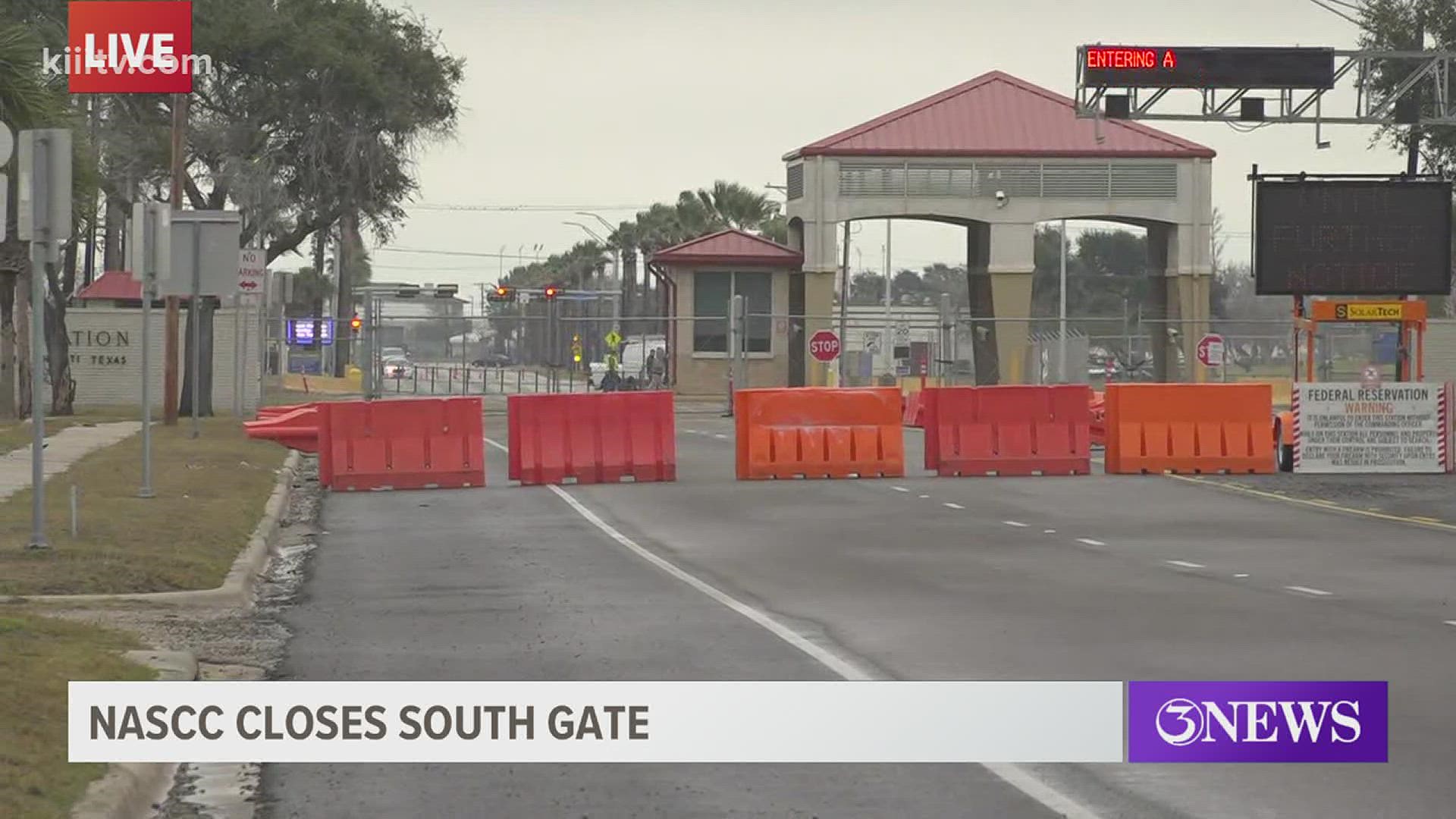 At this time, officials have not given cause for the closures. The north gate has reopened.