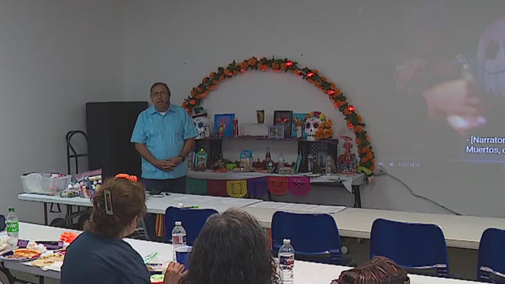 On Friday the YWCA celebrated the holiday with Mexican cuisine, the movie "Coco" and explaining the symbolism of the traditional 'ofrenda.'