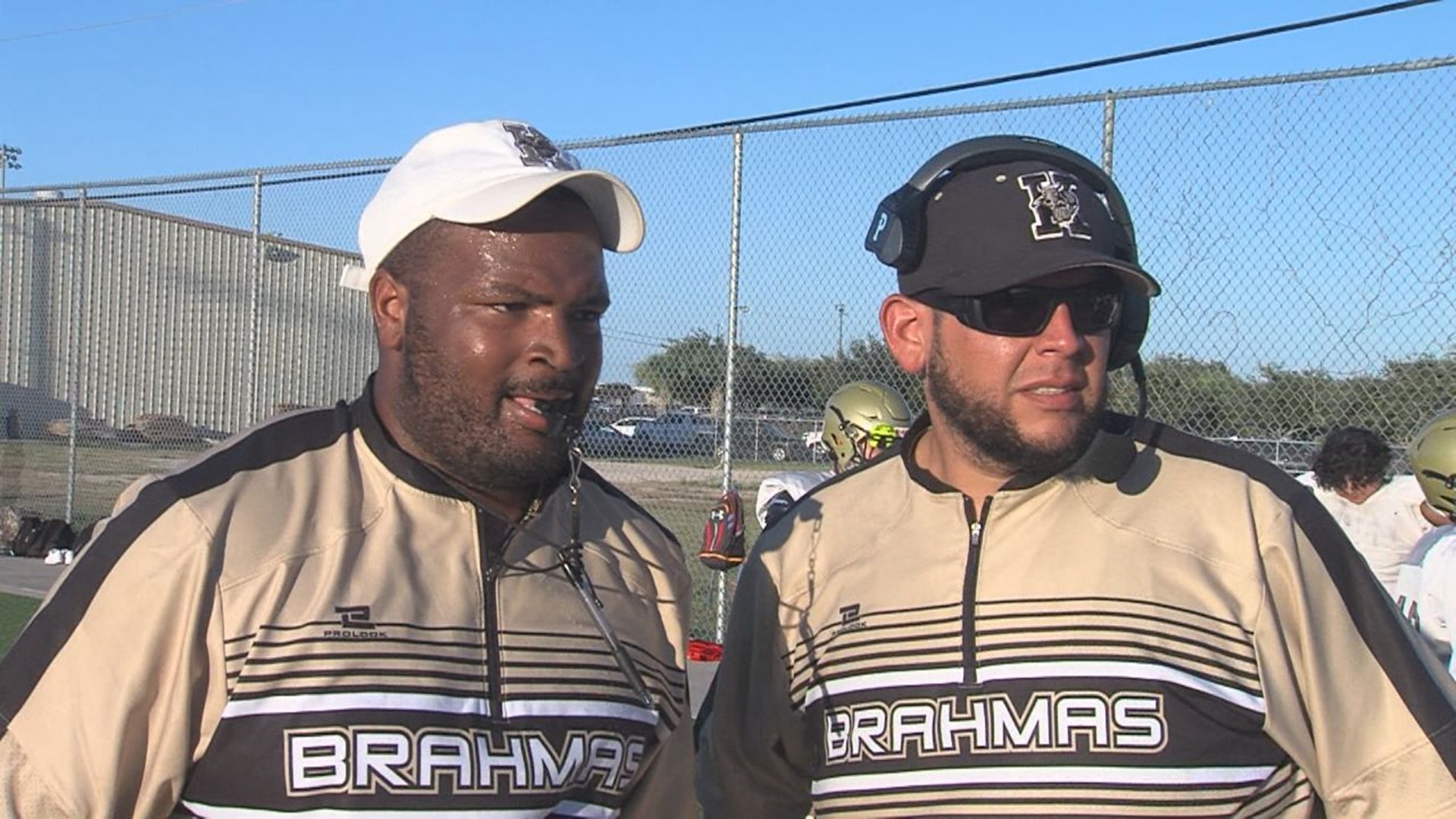 The Brahmas scrimmaged the Moody Trojans Thursday night out at the Cabaniss backfields.