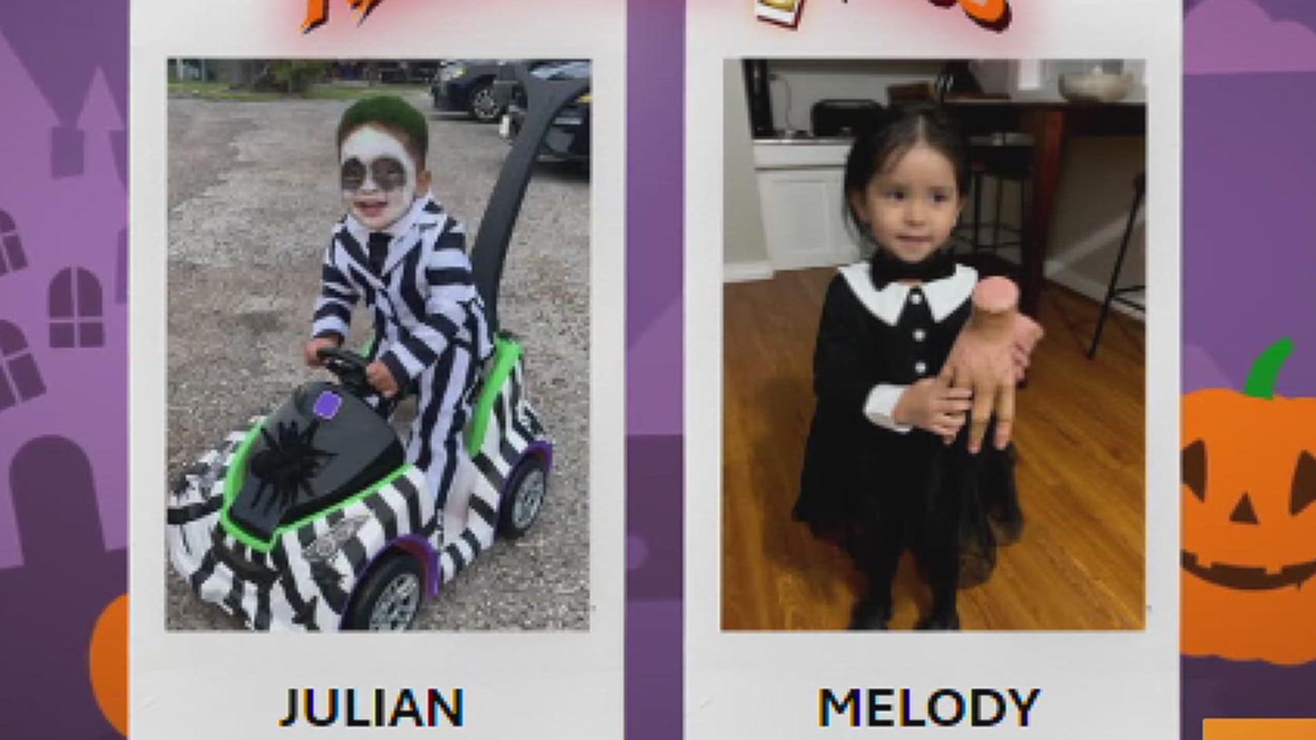 Halloween is on the way. Keep on sending in these adorable pictures!