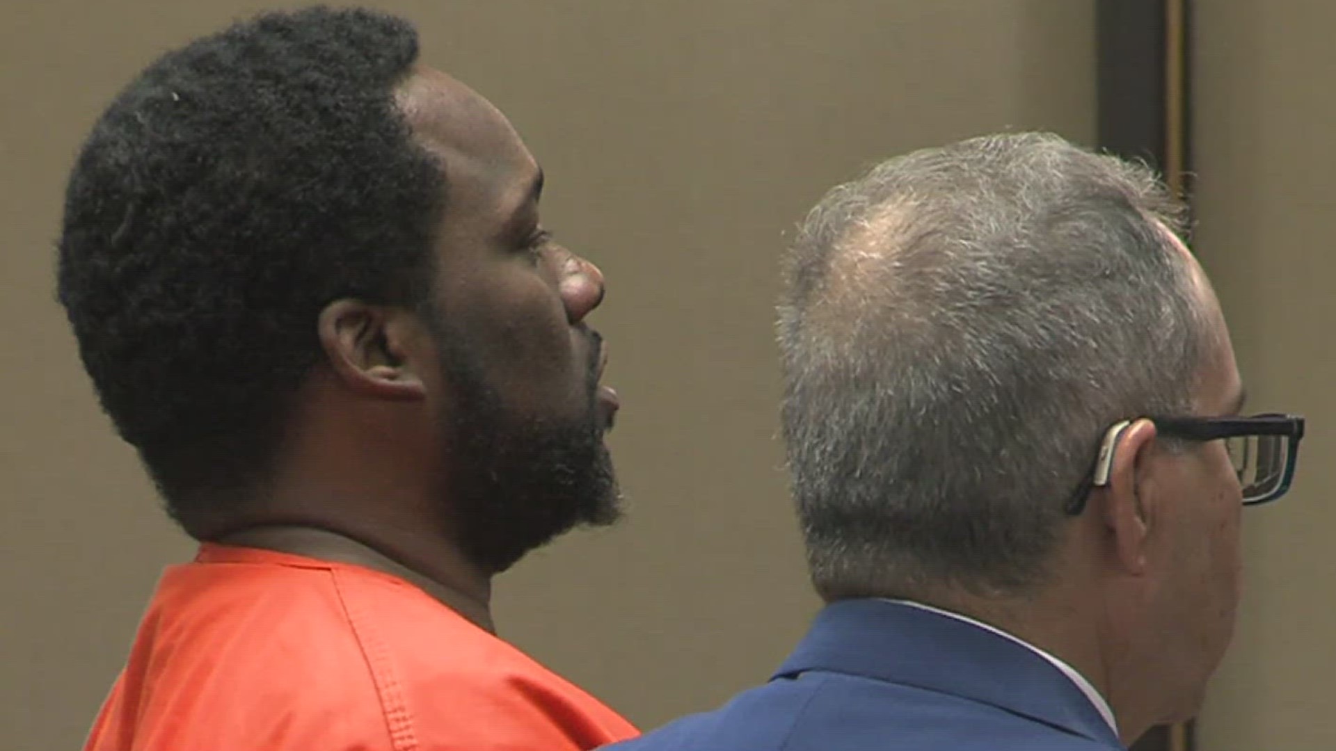 Anthony Carrington is accused of shooting and killing a co-worker at a local restaurant before robbing a bank.