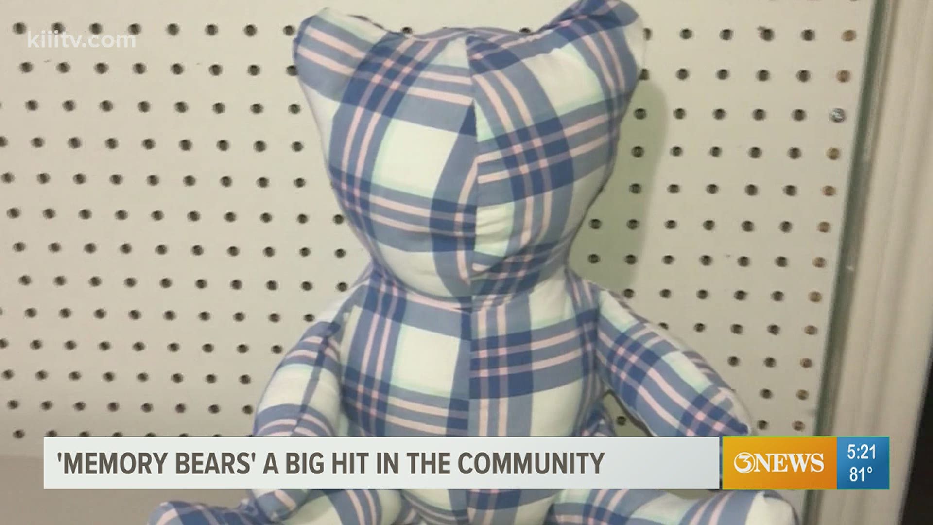 Calallen resident finds a way to refurbish clothing and create bears