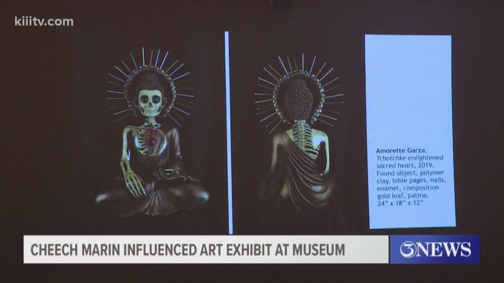 Museum exhibit highlighting Latin creations in fine art
