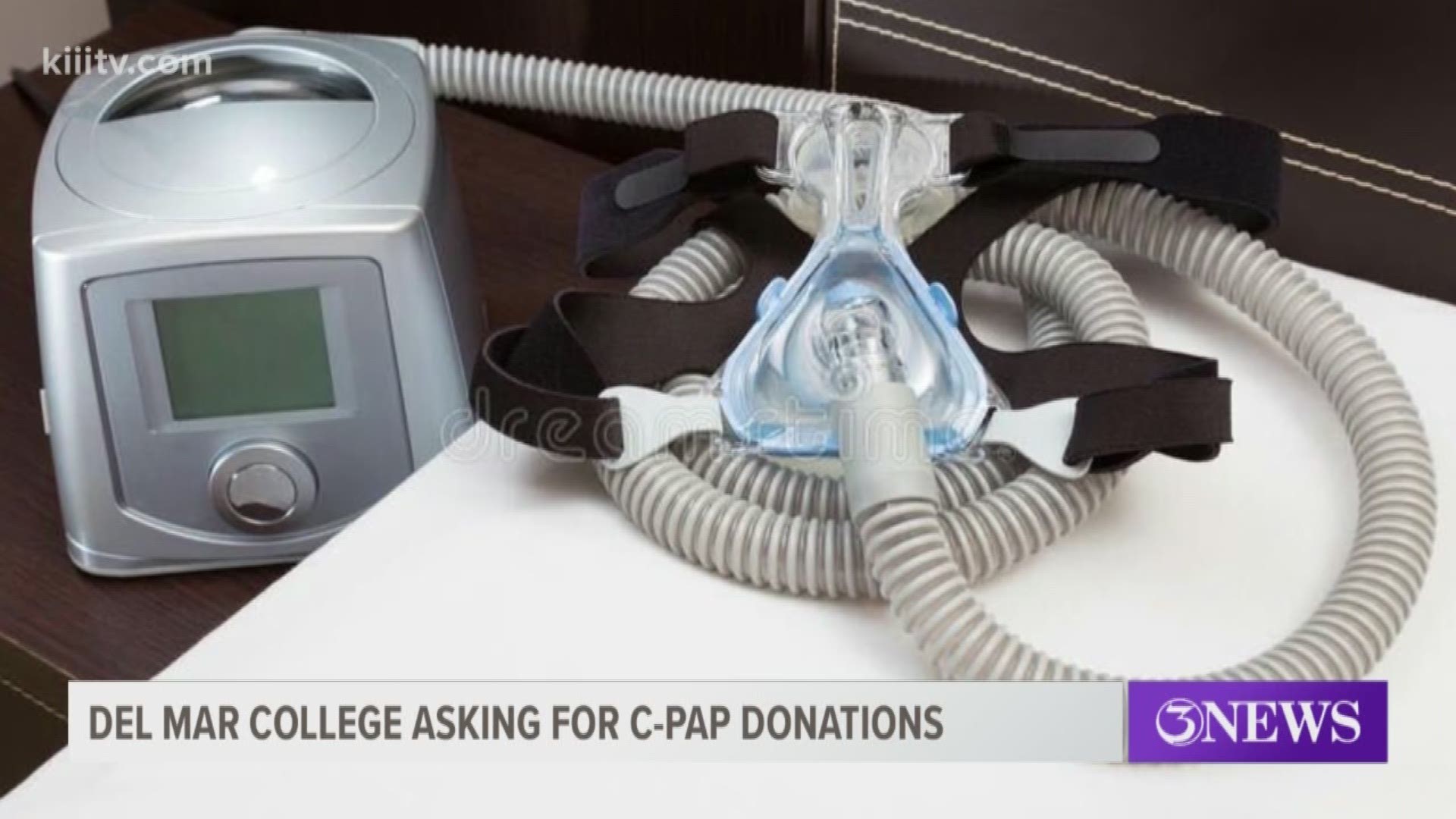 Nueces County Health District and Del Mar College are asking residents to donate CPAP and BiPAP machines.