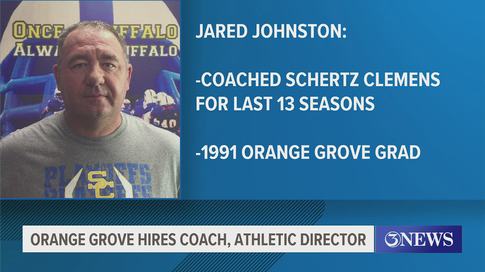 Jared Johnston will be the next coach of the Bulldogs after graduating from Orange Grove back in 1991.