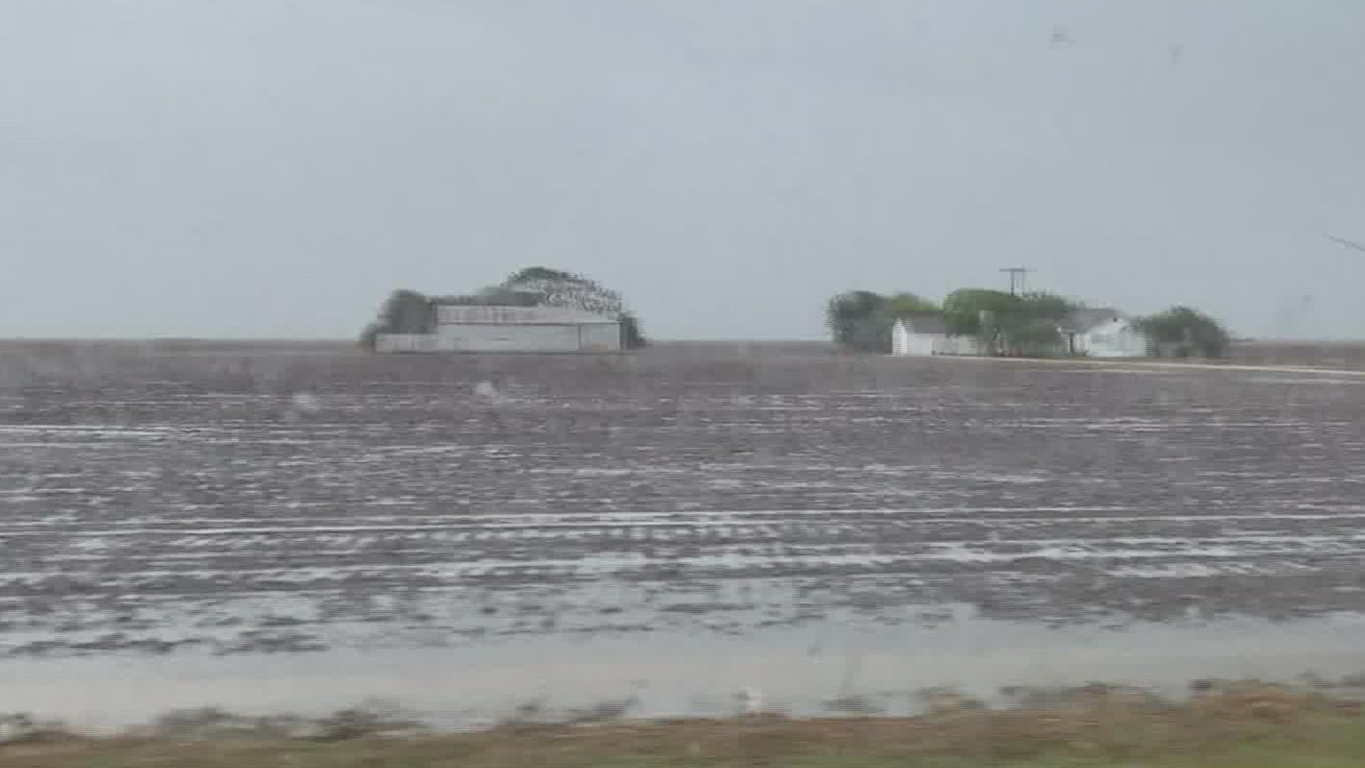 Many farmers see the rain as a good sign.