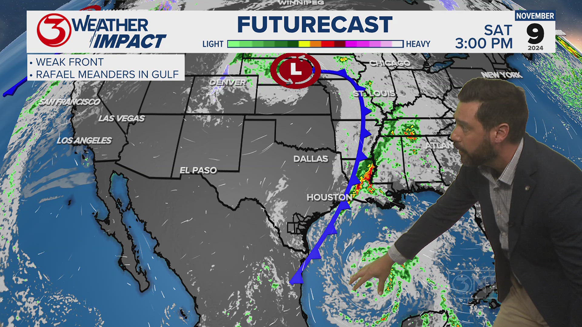 Despite a cold front moving through the region into the weekend, temperatures will remain unseasonably warm through the weekend and next week.