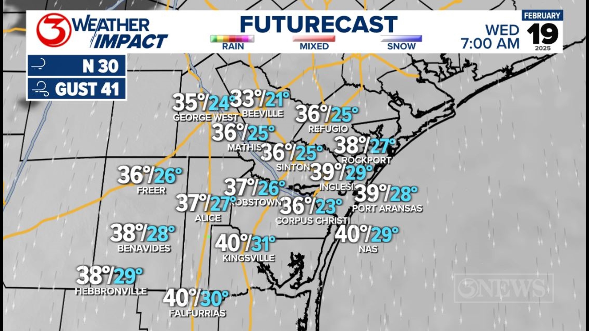 Strong cold front blows through Corpus Christi on Tuesday | kiiitv.com