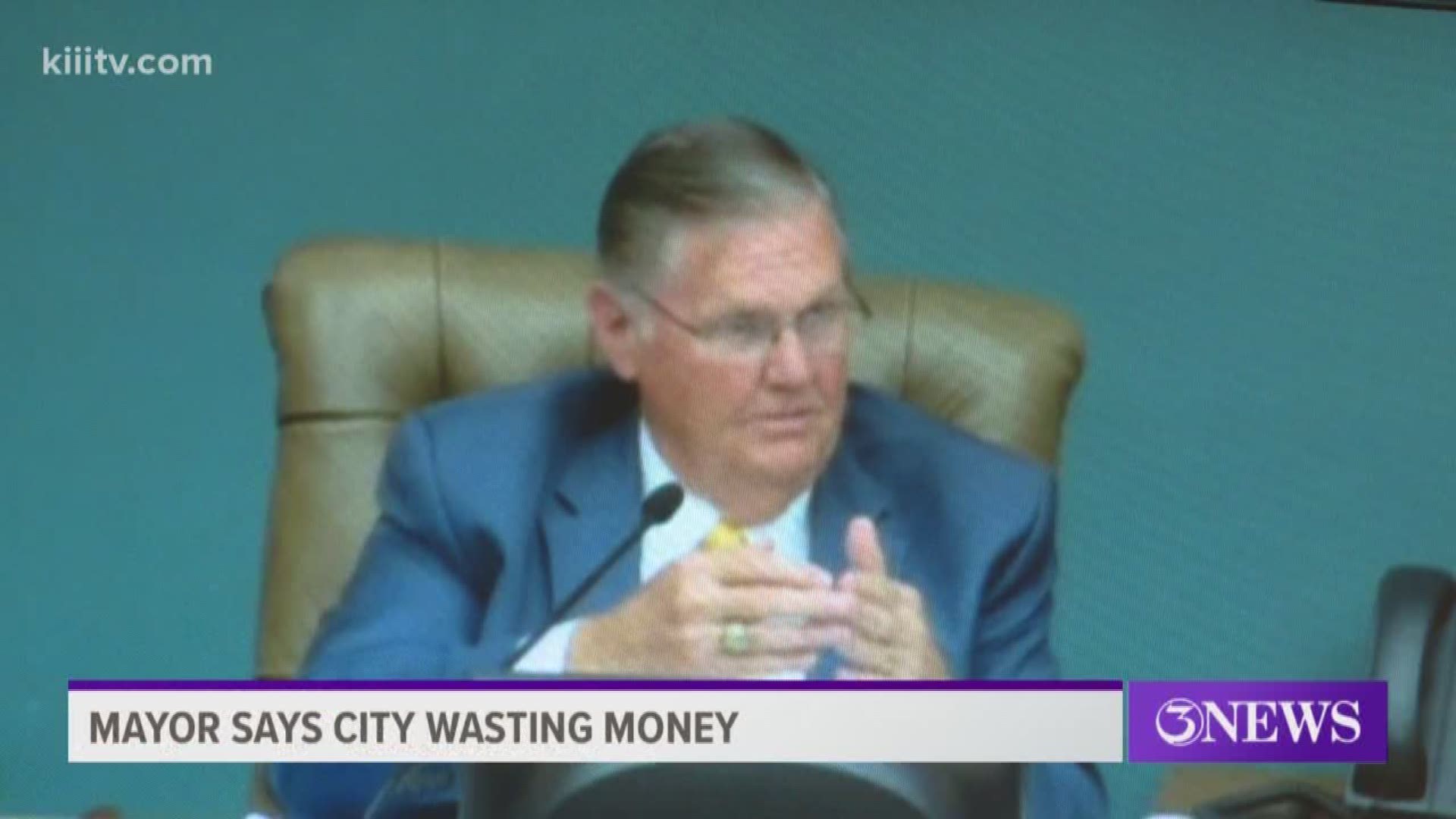 Mayor Joe McComb said the City is wasting money when it comes to cleaning up and maintaining more than 400 abandoned or vacant houses around town.