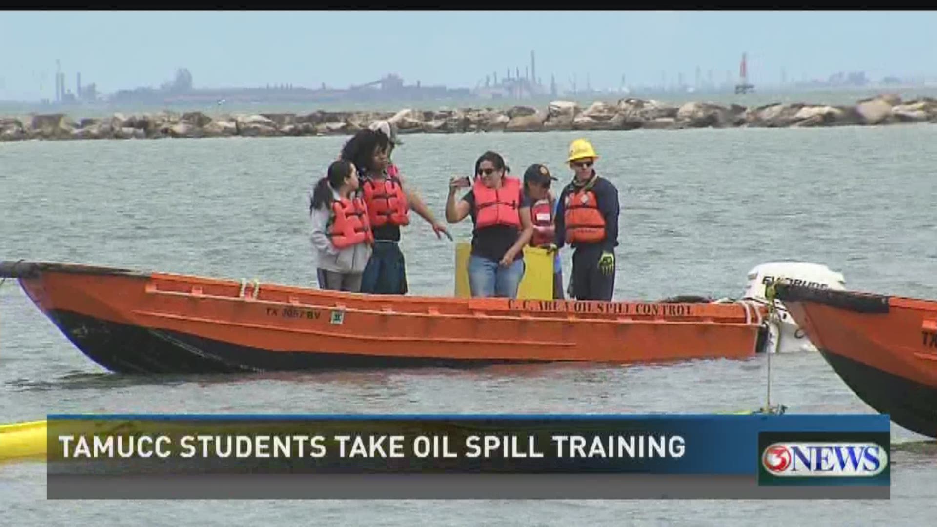 Some Texas A&M University-Corpus Christi students are hitting the water this Spring Break, but not for vacation. It was actually part of their studies.