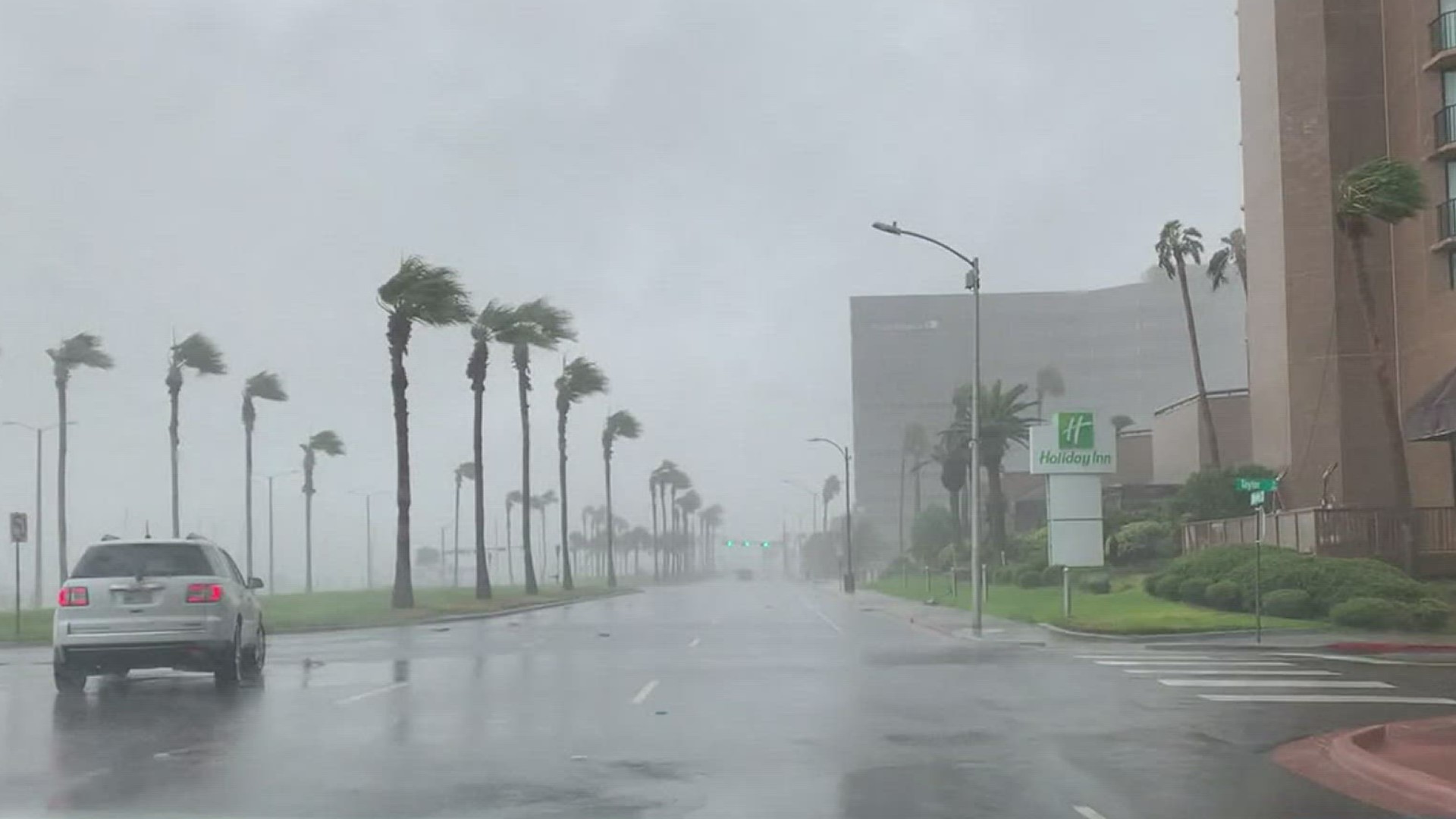 The aftermath of Tropical Storm Harold around the Coastal Bend.