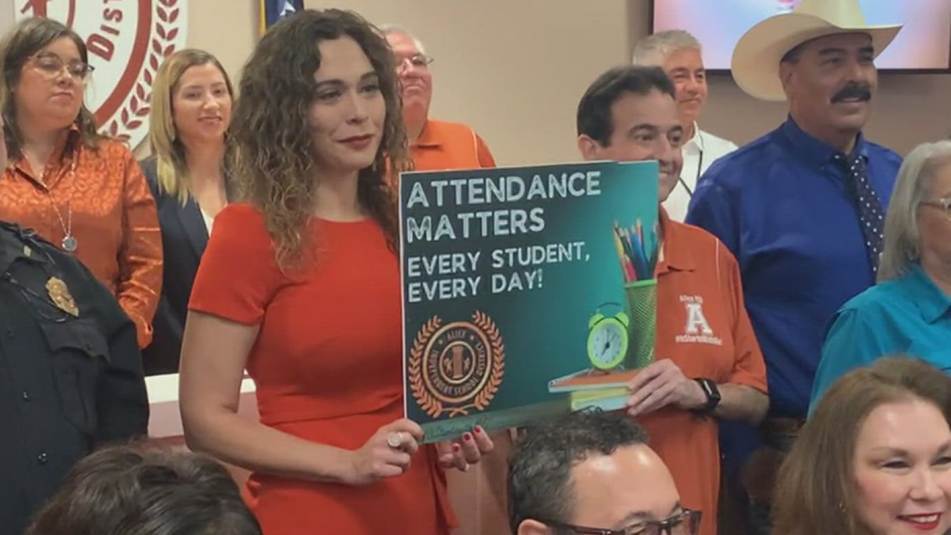 Last year Alice ISD had an 89% attendance rate.  That's below what's expected.