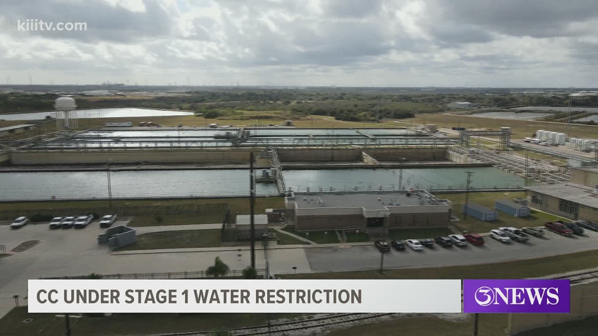 The City of Corpus Christi held a news conference to brief the public on the City’s combined lake levels.