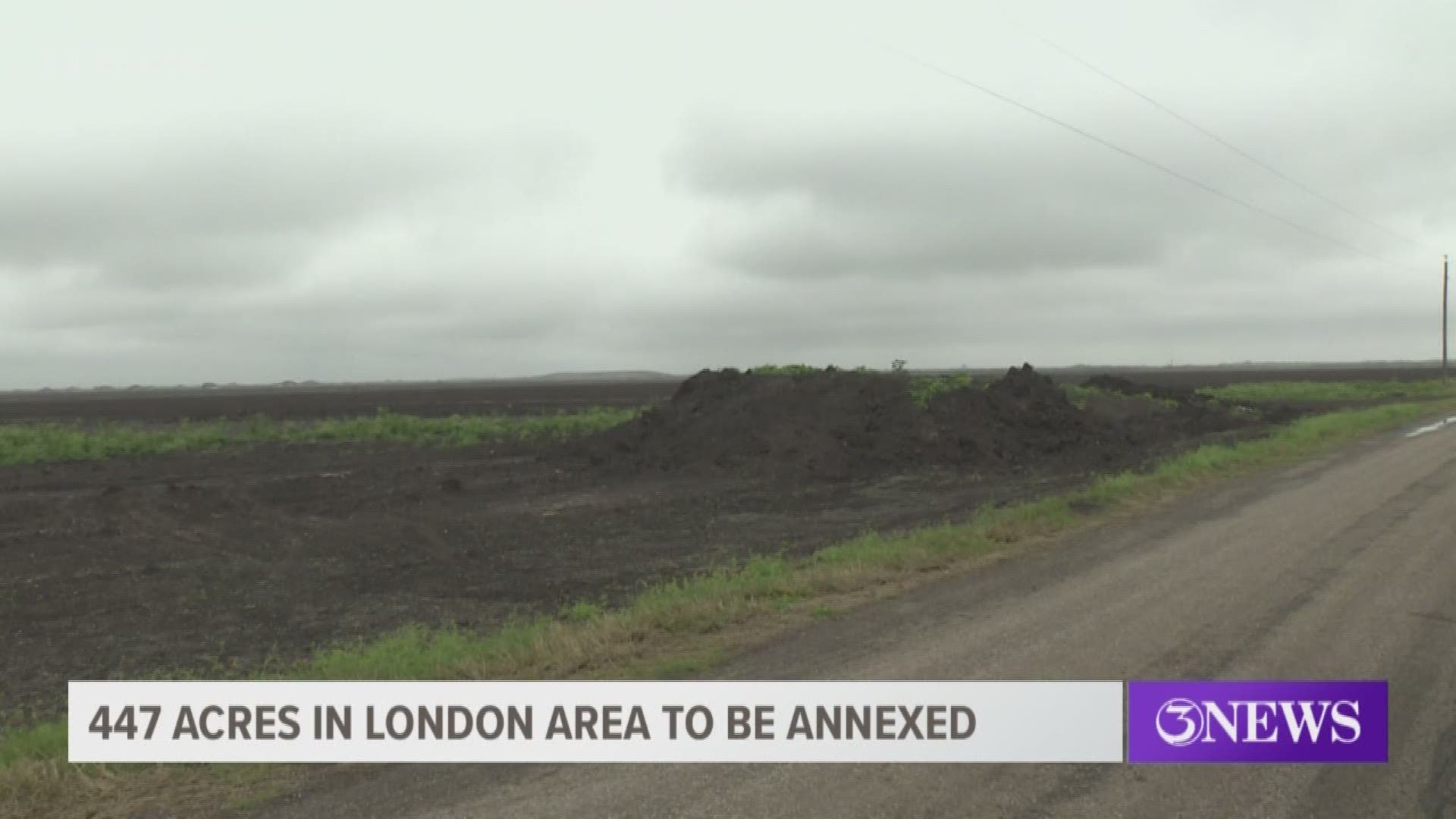 Corpus Christi's City Council approved Tuesday a plan to annex more than 400 acres in the London area.