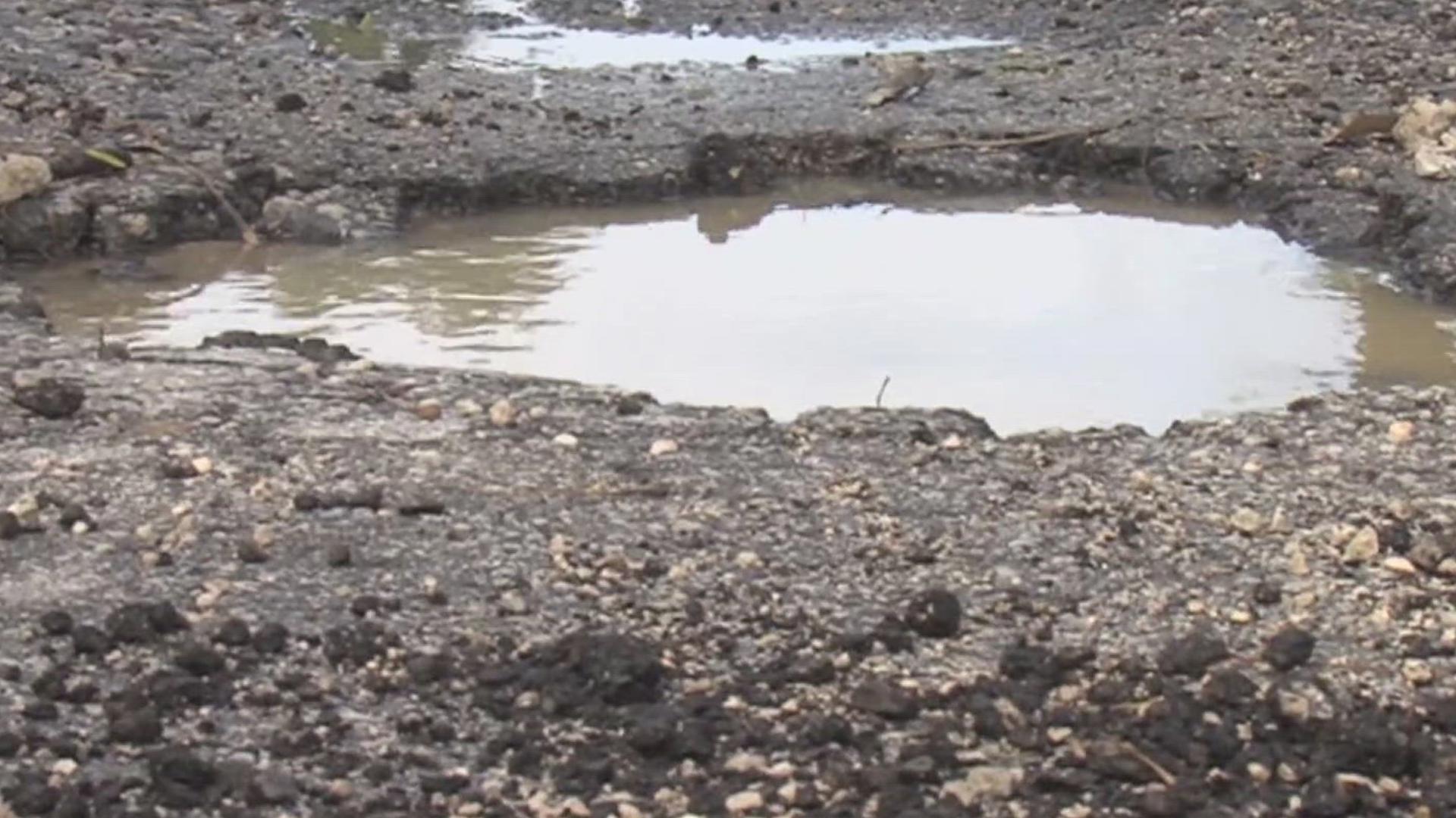 Potholes have become more than just an inconvenience for Jim Wells County residents, as local leaders call for increased funding to repair crumbling roads.