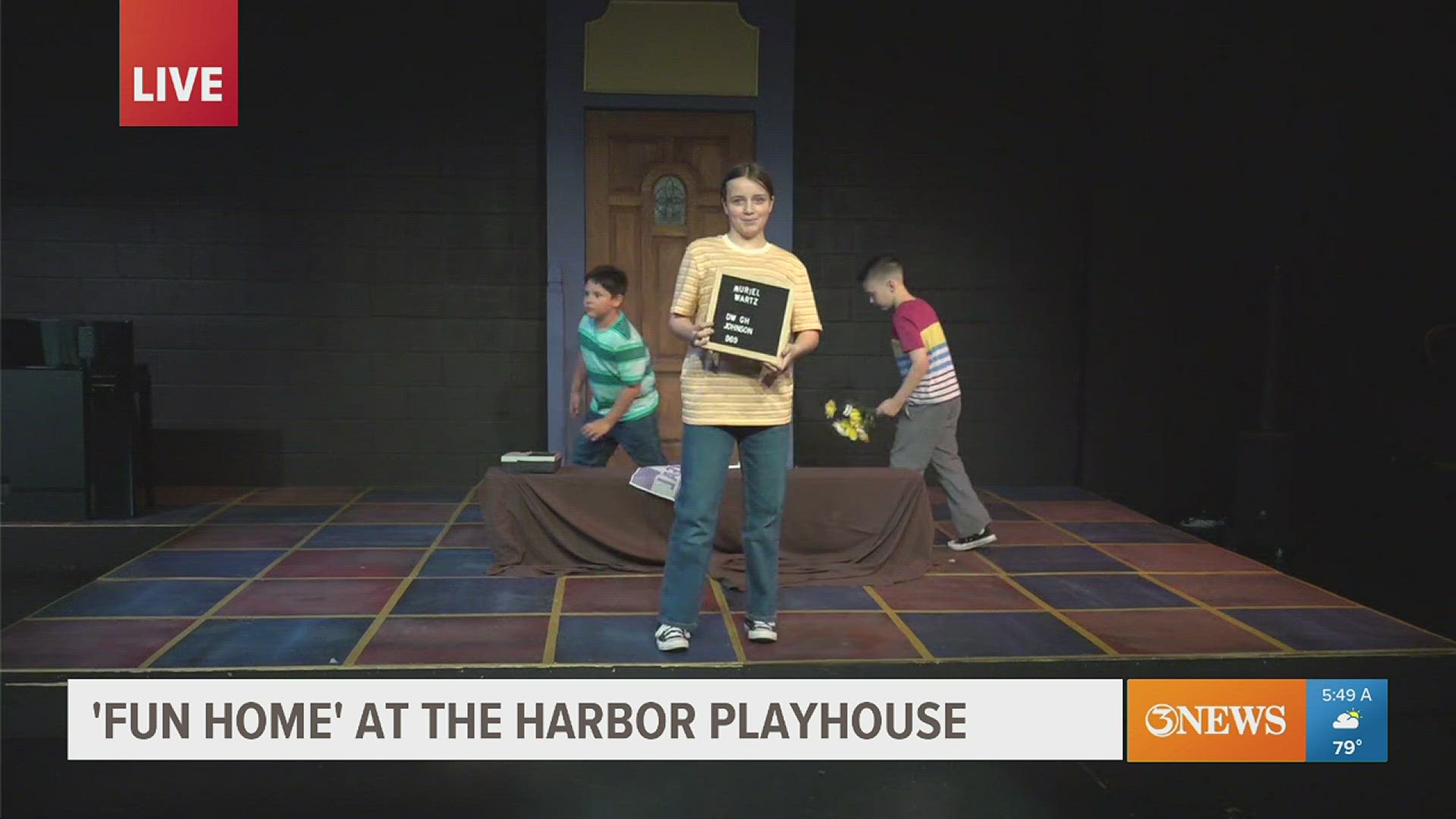 The Pride Corpus Christi production of the poignant and Tony Award-winning musical, Fun Home, will be at Harbor Playhouse for one weekend only!