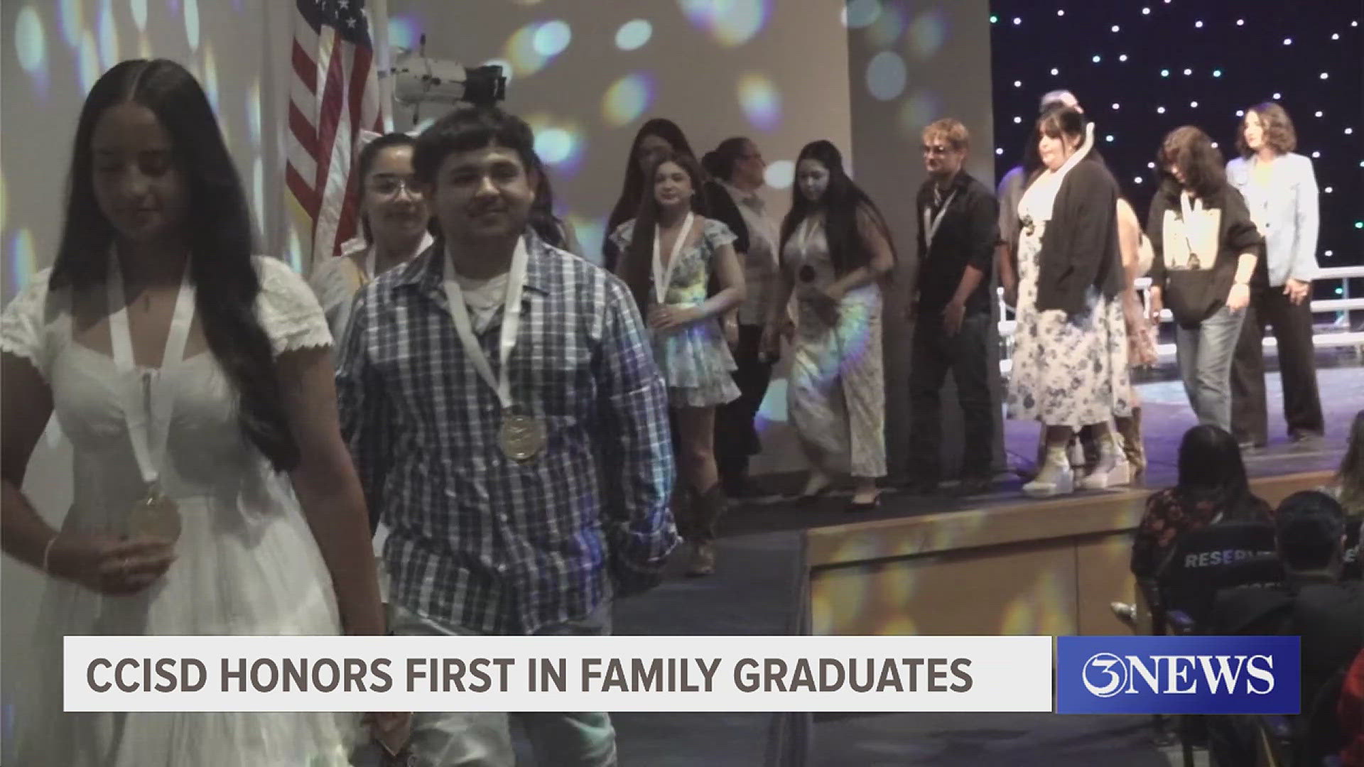 Families cheered as 188 Corpus Christi ISD seniors became first-generation high school graduates.