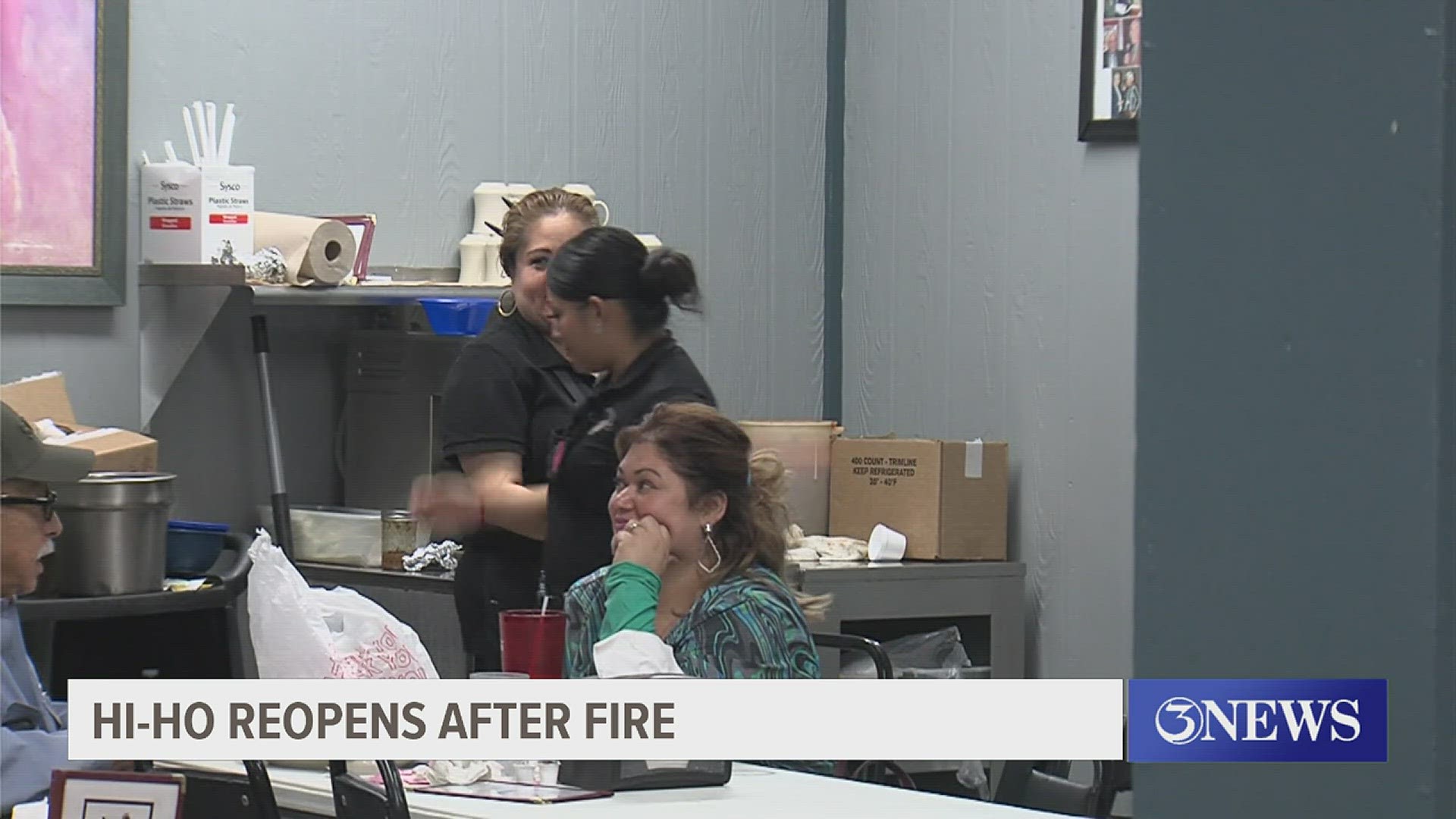 Loyal customers couldn't wait to have some of their favorites at the beloved West Side staple.