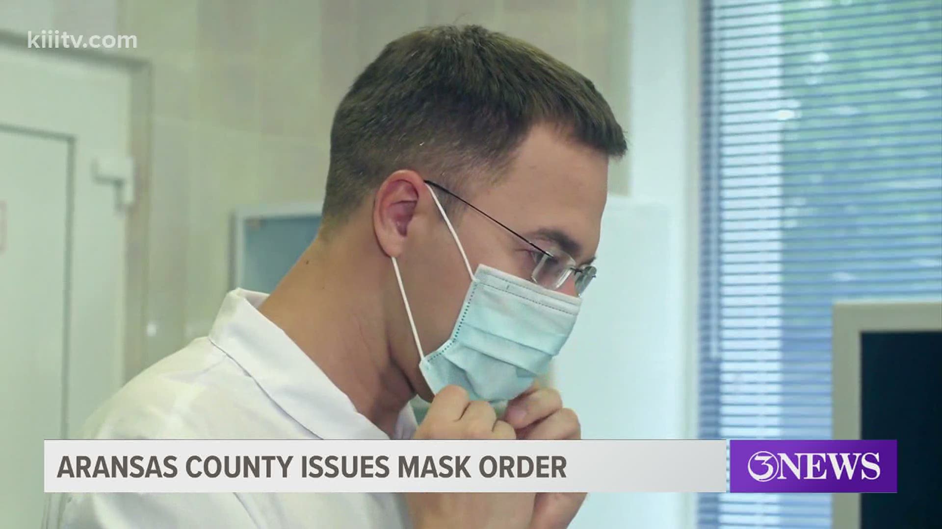 Aransas County has taken the step of issuing a Mask Order. It goes into effect at 11:59 p.m. June 30.