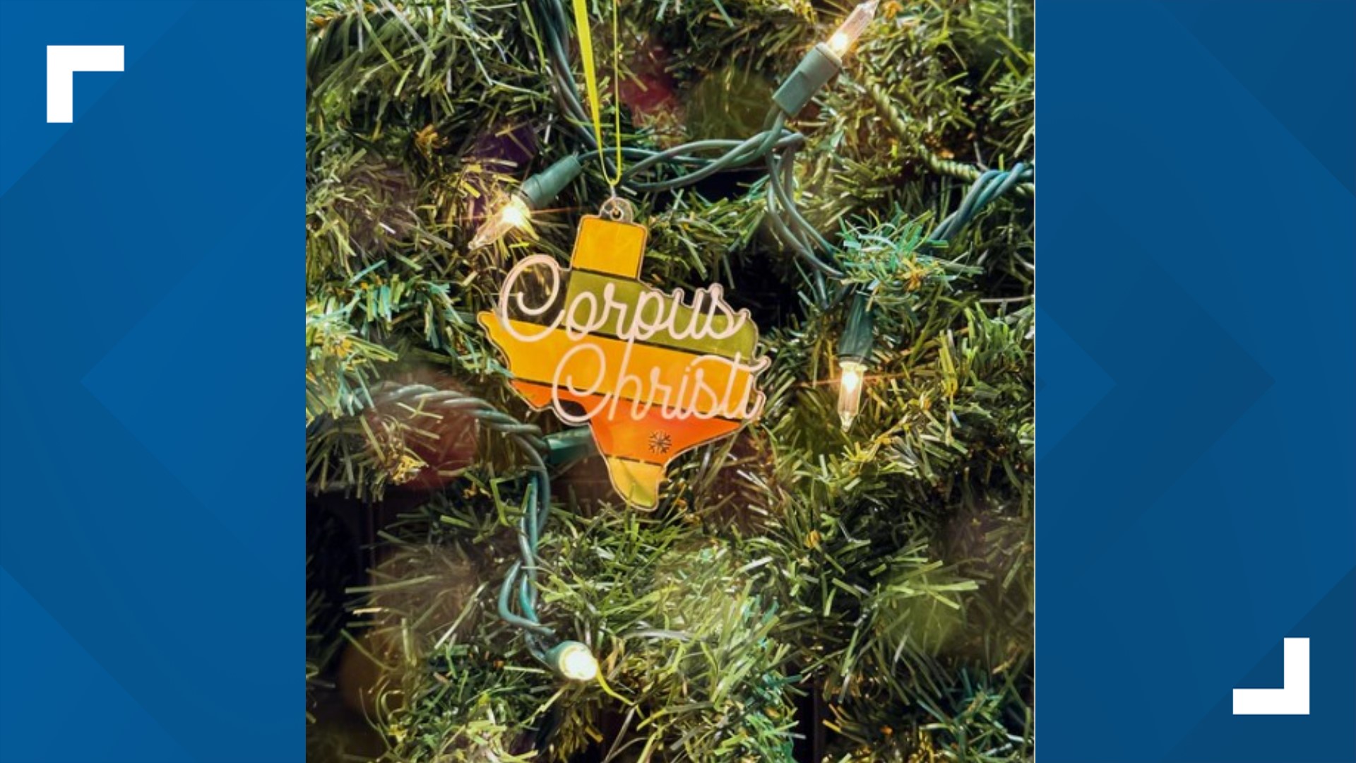 Corpus Christi themed Christmas tree ornaments are now available